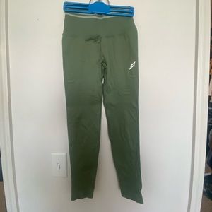 Do You Even- Scrunch Seamless Leggings, Sage Green (small)